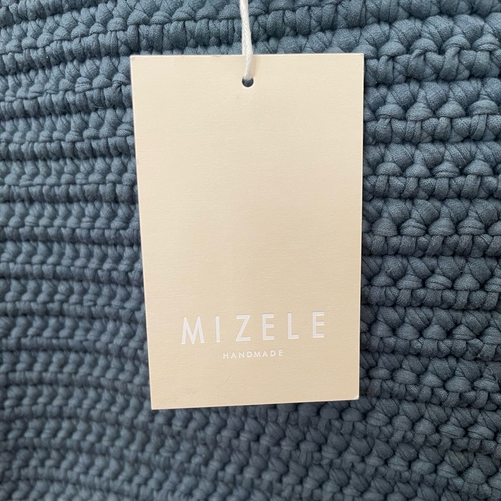 Mizele Handmade Leather & Knit Bag - Picture 12 of 13
